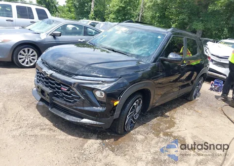 2025 Chevrolet Trailblazer Rs из США, поврежденный, VIN KL79MTSL2SB016113